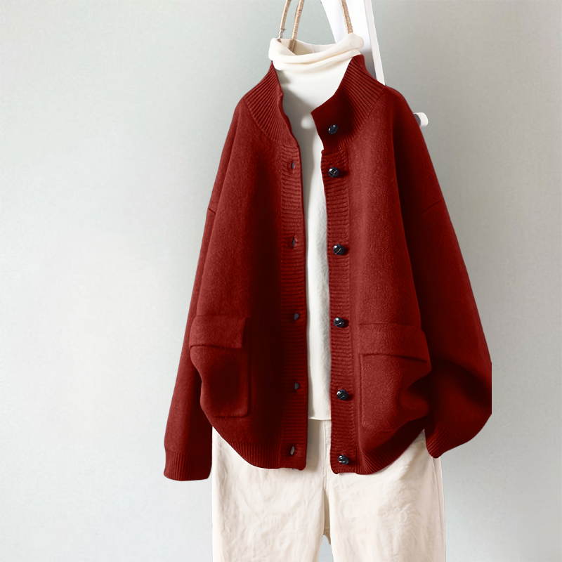 Macy™ | Svetrová bunda s dlouhým rukávem