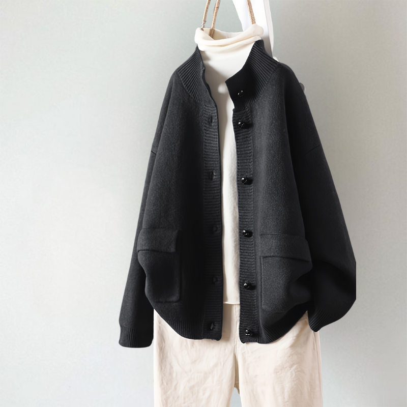 Macy™ | Svetrová bunda s dlouhým rukávem