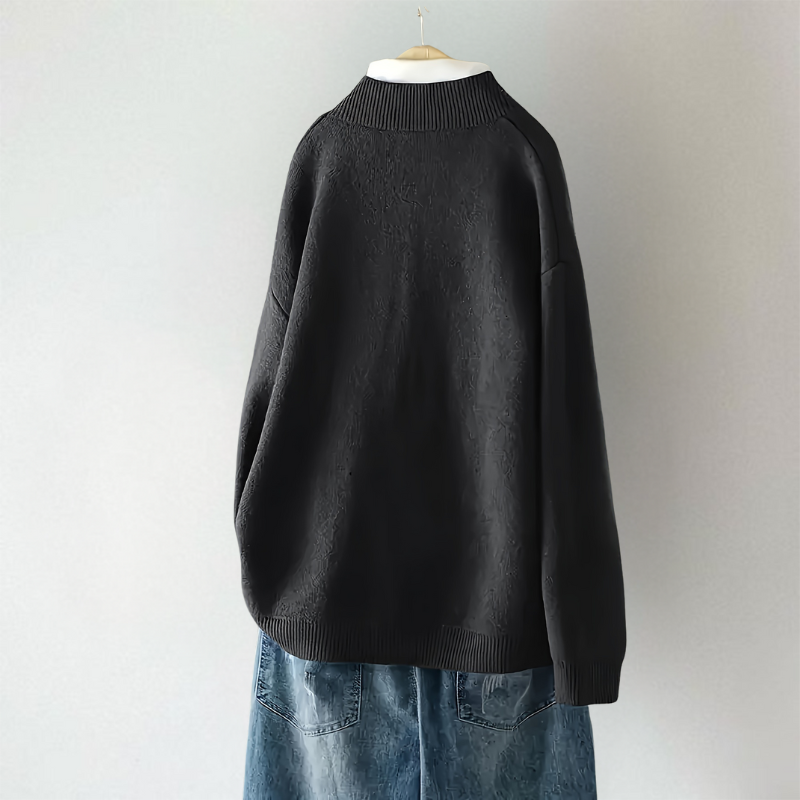 Macy™ | Svetrová bunda s dlouhým rukávem