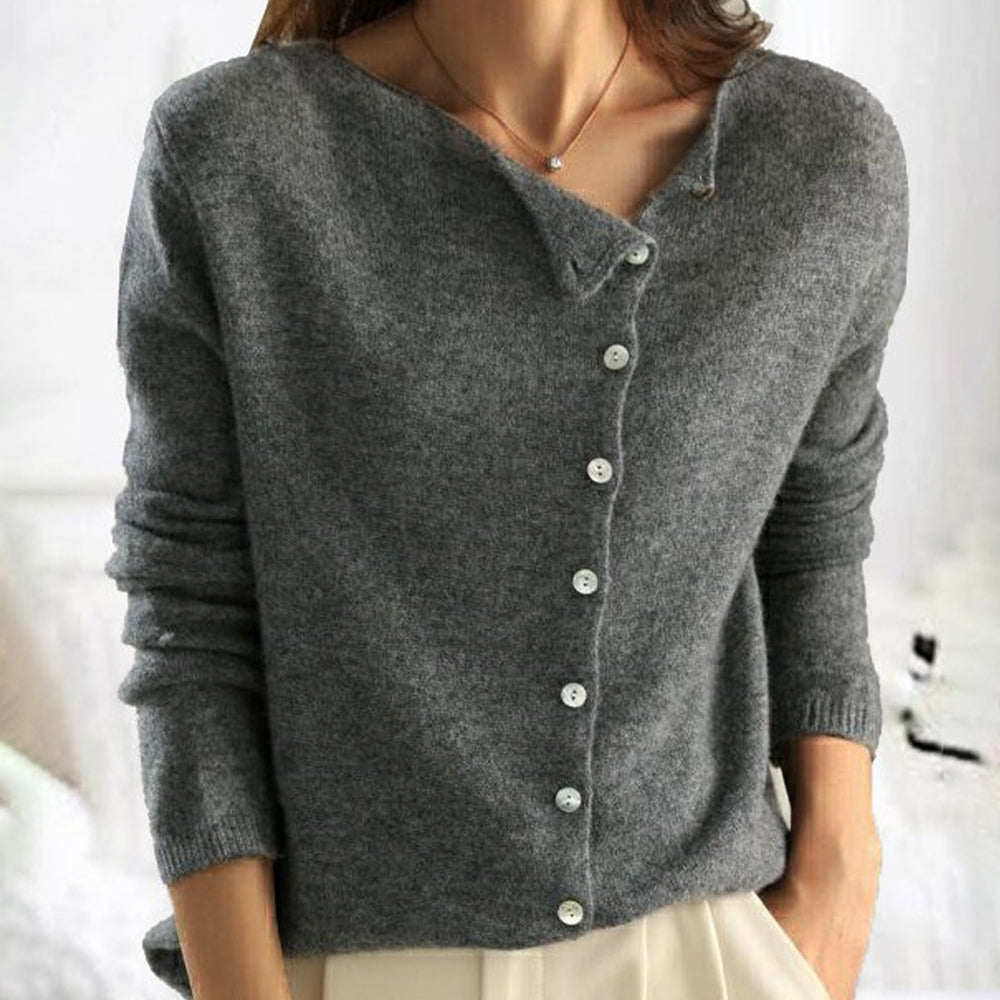 Gia™ | Elegant cardigan with buttons