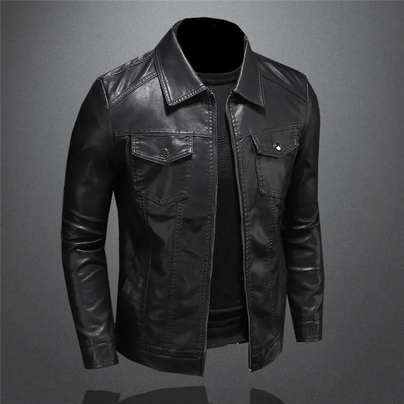 Laurence™ | Casual Leather Jacket