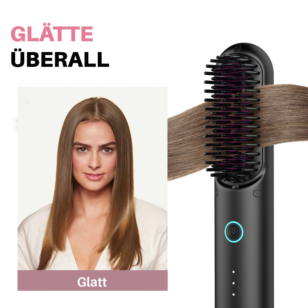 025-004-FSHN- Eleonor™ Tragbare Bürste – Glätten, Locken, Trocknen