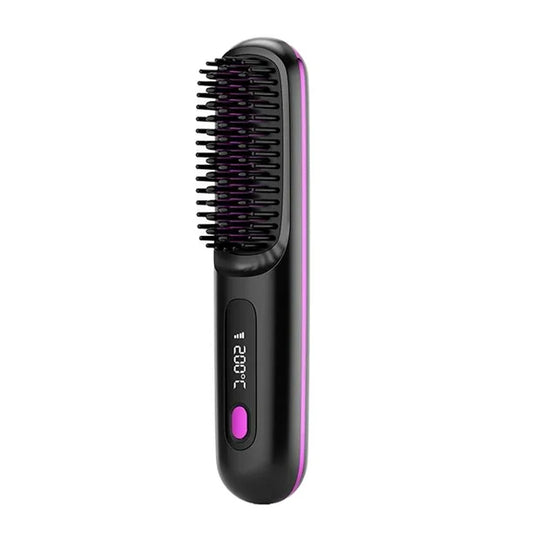 025-004-FSHN- Eleonor™ Tragbare Bürste – Glätten, Locken, Trocknen