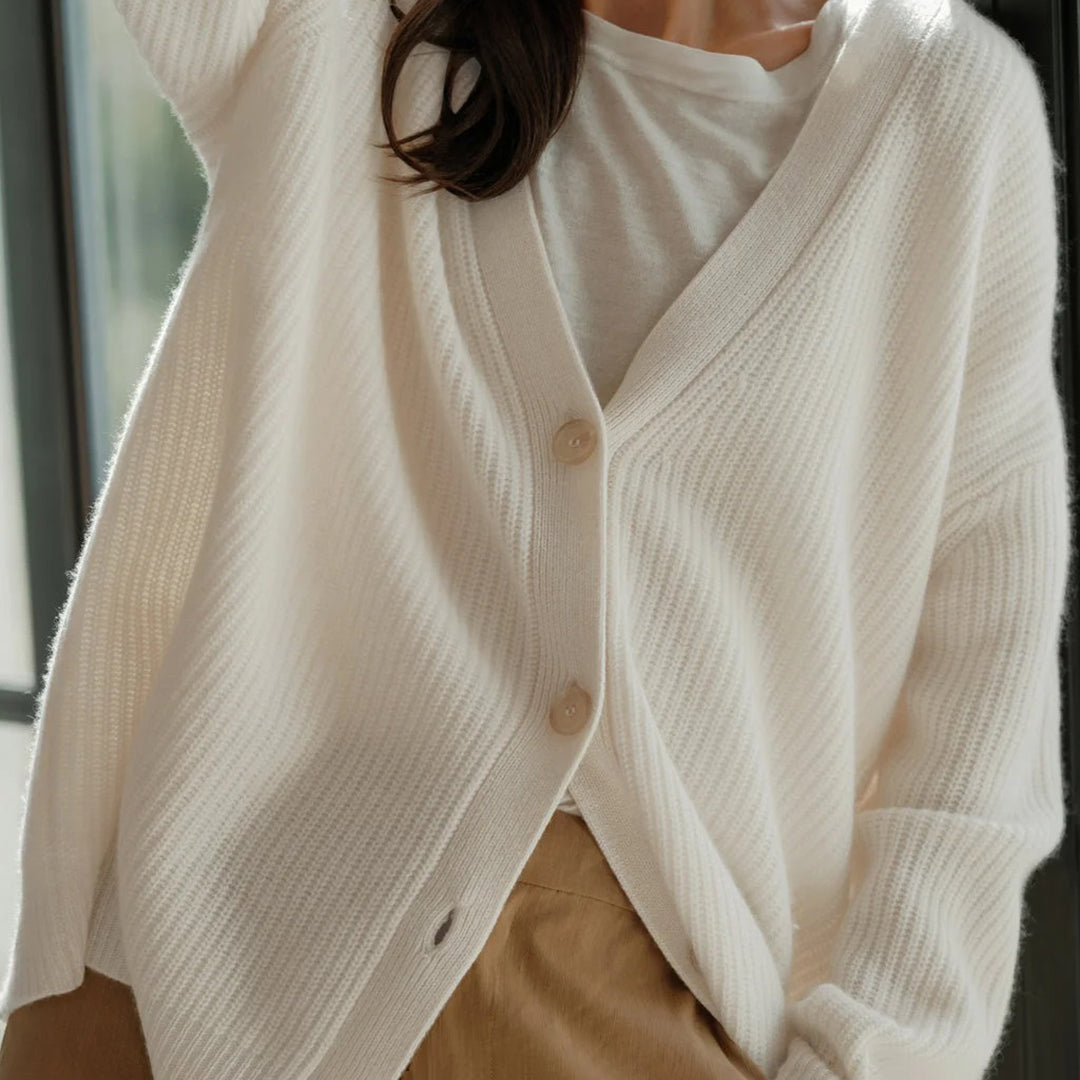 Bea™ - Cardigan Elegante de Caxemira