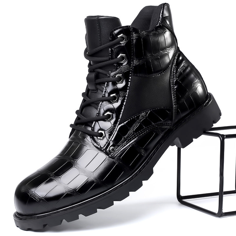 Rendell™ | Botas aus Krokodilleder