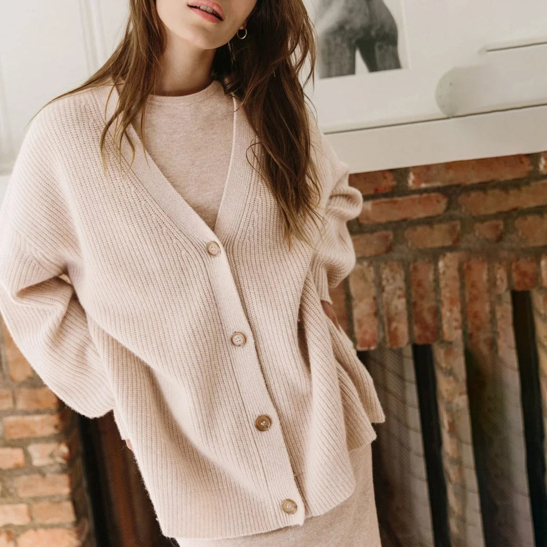 Bea™ - Cardigan Elegante de Caxemira