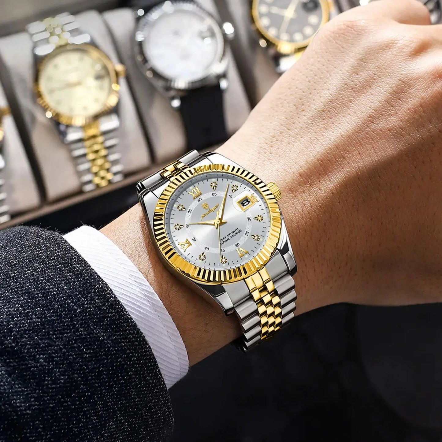 Relógio de Quartzo Masculino