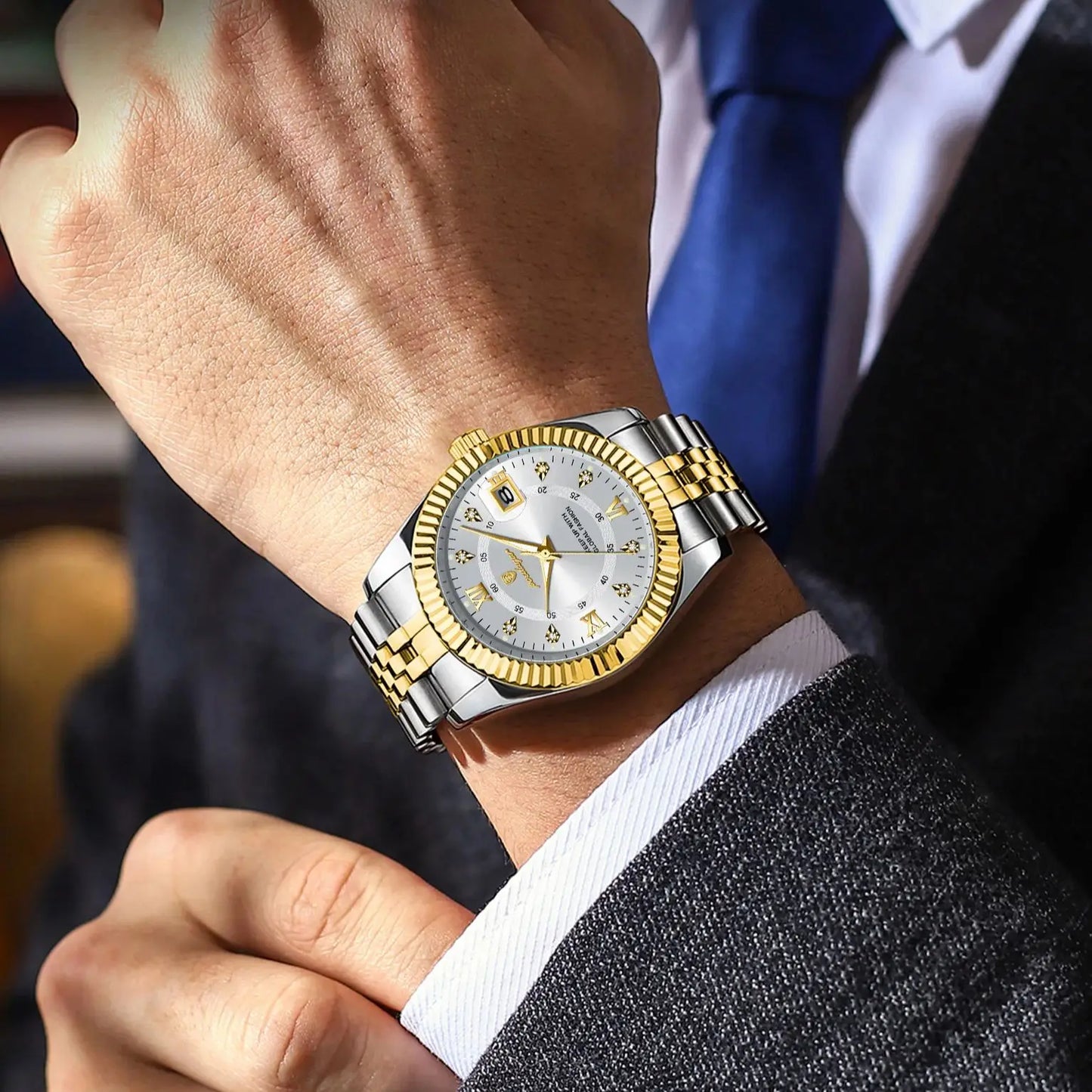 Relógio de Quartzo Masculino