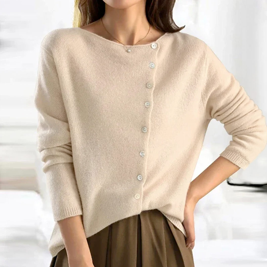 Gia™ | Elegant cardigan with buttons