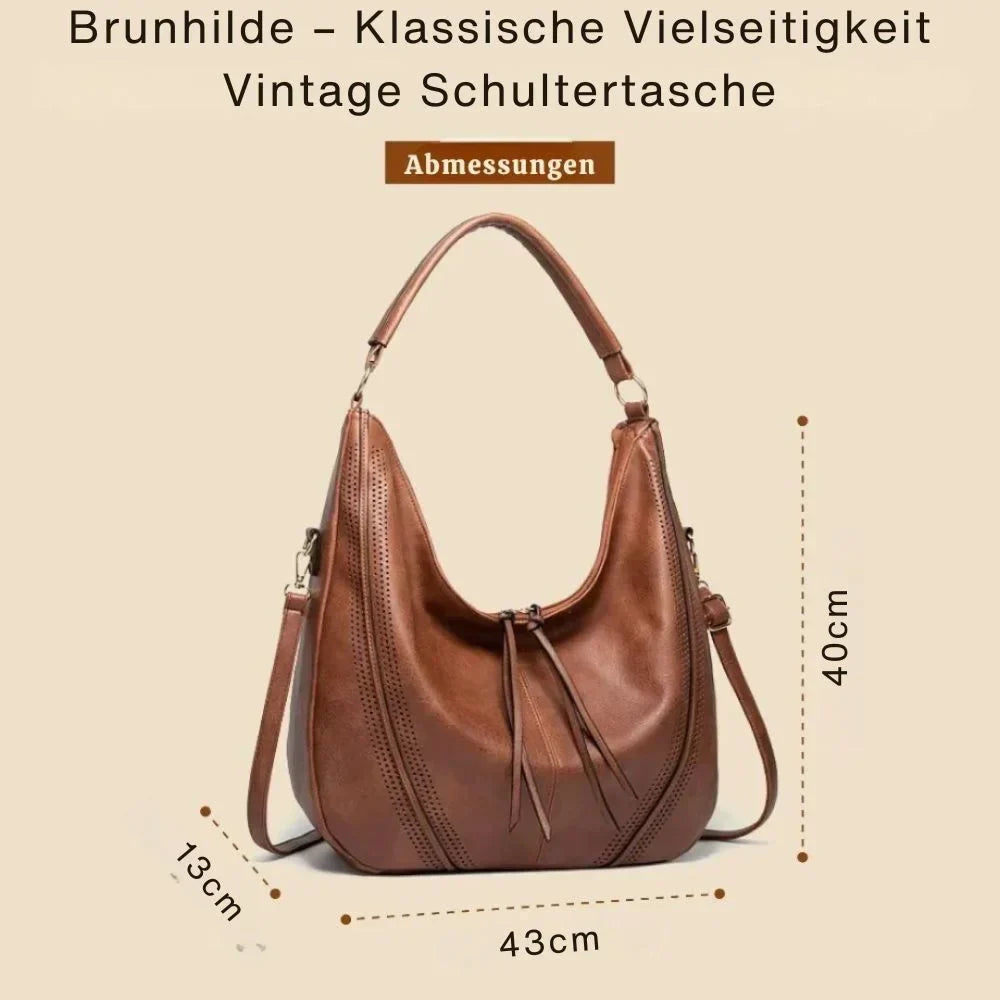 Brunhilde™ – Klasická všestranná vintage kabelka
