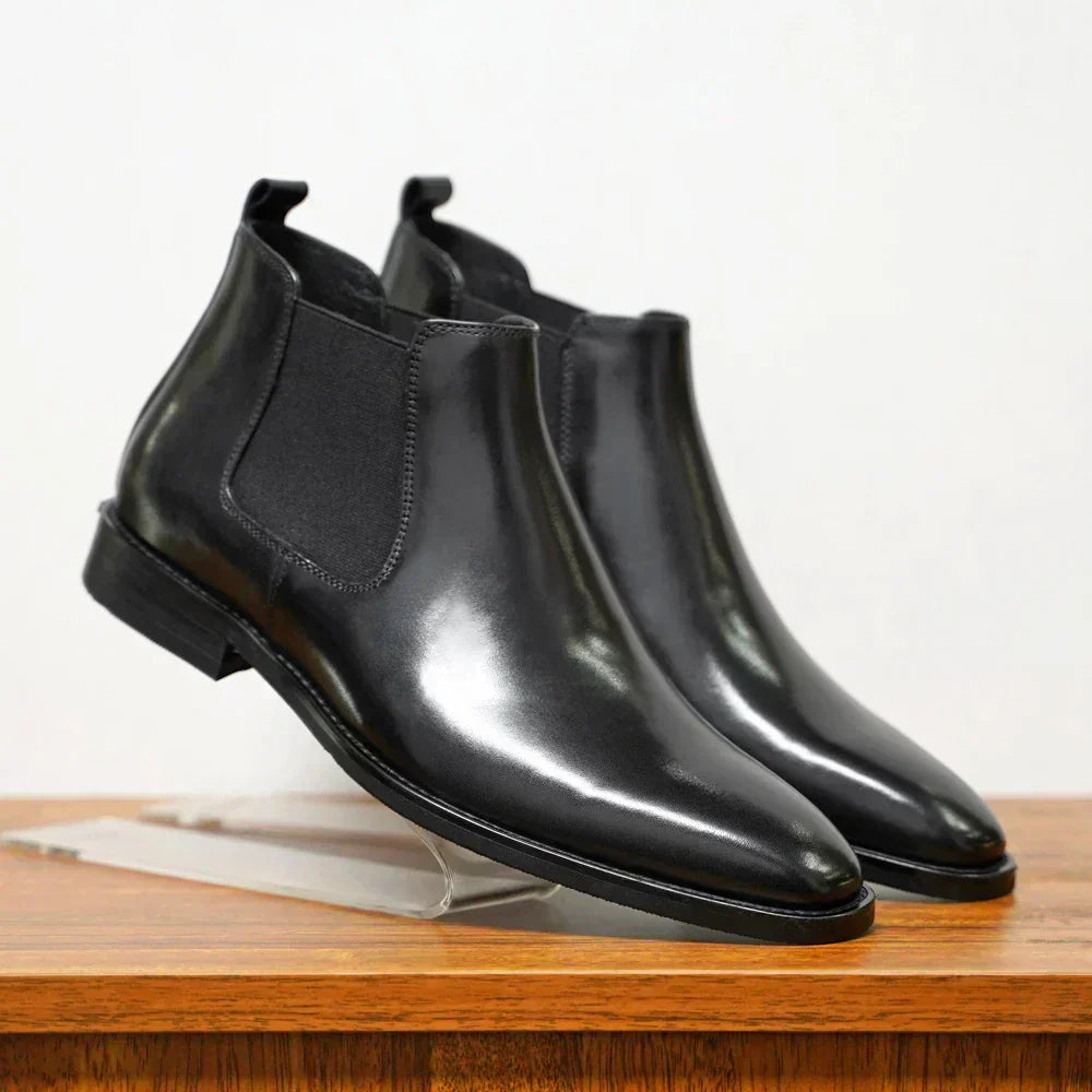 Blake™ | Veredelte Leder Chelsea-Stiefel