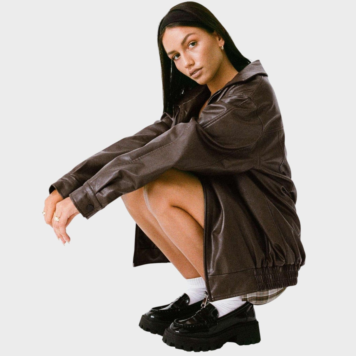 Guida™ - Casaco de Cabedal