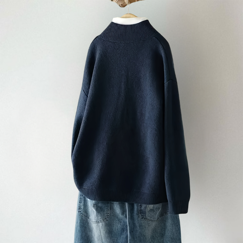 Macy™ | Svetrová bunda s dlouhým rukávem