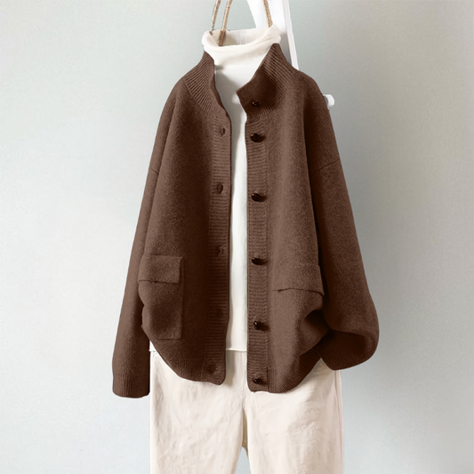 Macy™ | Svetrová bunda s dlouhým rukávem