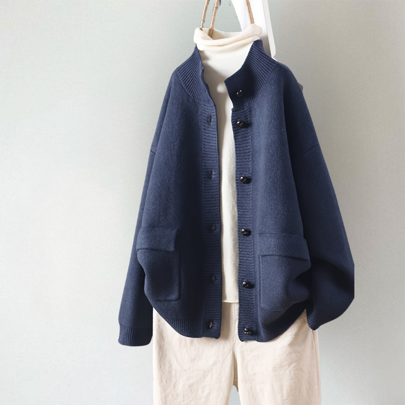 Macy™ | Svetrová bunda s dlouhým rukávem