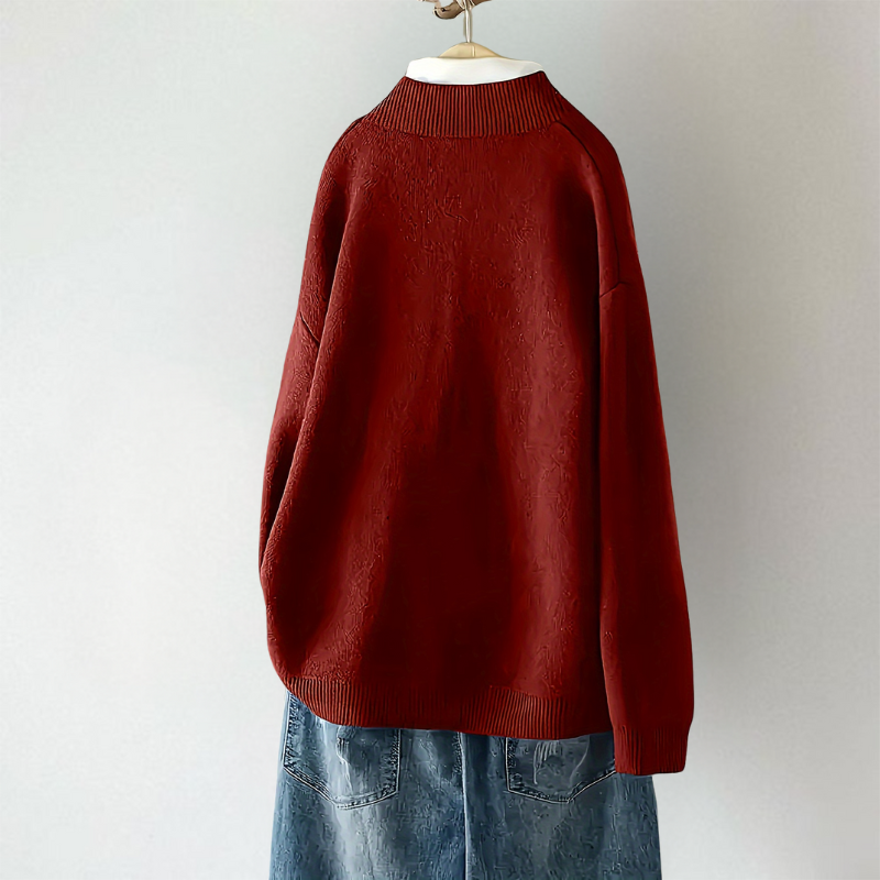 Macy™ | Svetrová bunda s dlouhým rukávem