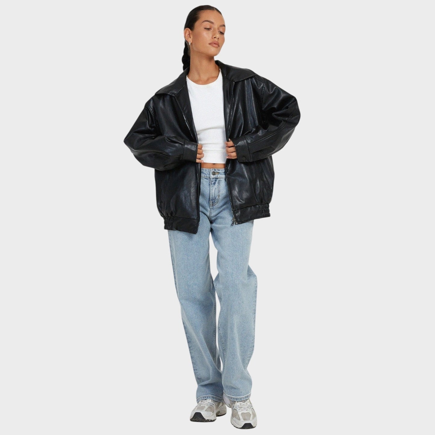 Guida™ - Casaco de Cabedal