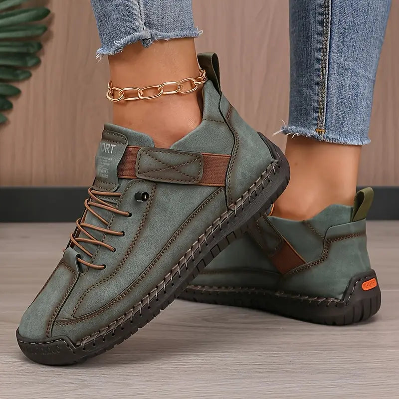 Sophie™ | Comfortable hiking shoes dark green