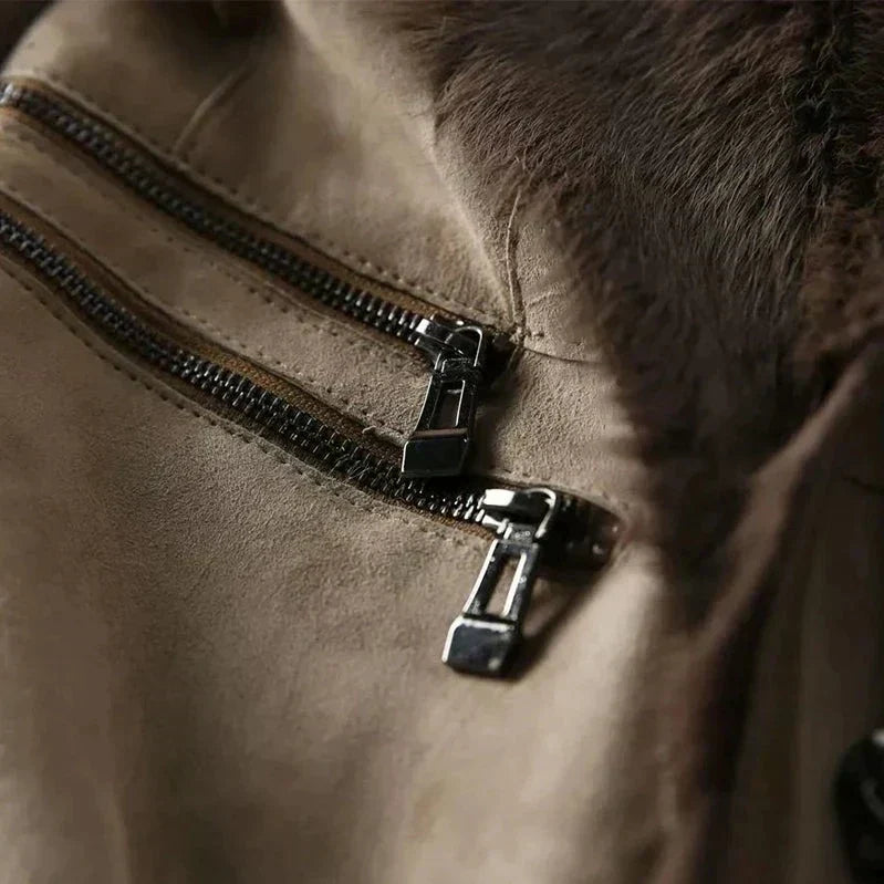 Mariana™ - Casaco de Pele de Luxo