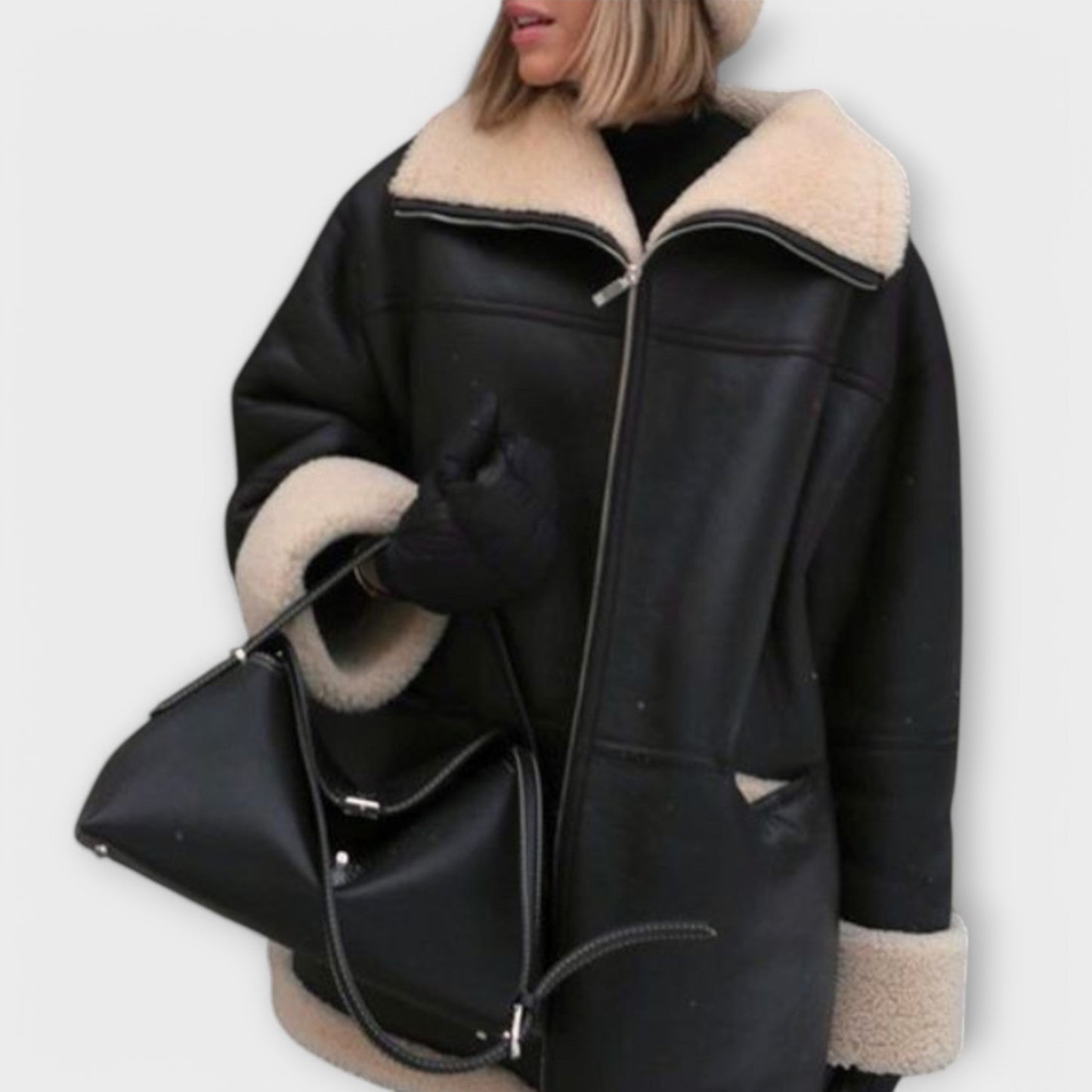 Vitória™ - Casaco de Couro